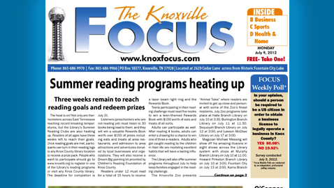 The Knoxville Focus: Monday, July 9, 2012