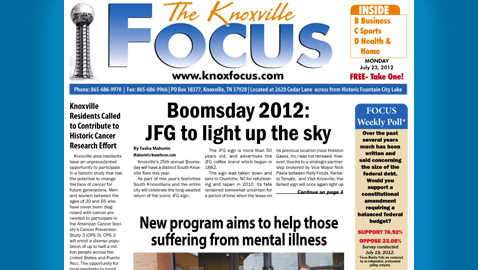 The Knoxville Focus: Monday, July 23, 2012