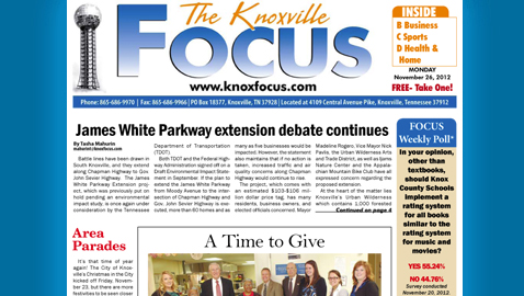 Knoxville Focus for November 26. 2012