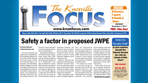 Knoxville Focus for Monday, December 3