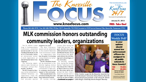 Knoxville Focus for January 21, 2013