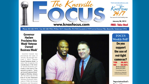 The Knoxville Focus for Monday, January 28, 2013