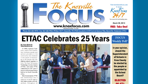 Knoxville Focus for March 25, 2013