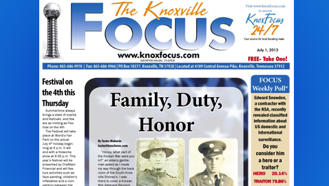 Knoxville Focus for Monday, July 1