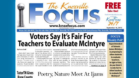 Knoxville Focus for September 16, 2013
