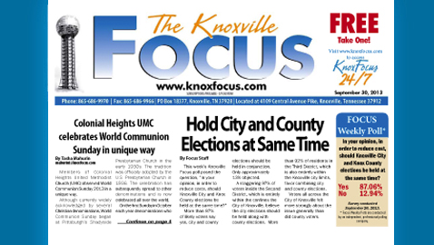 Knoxville Focus for September 30, 2013