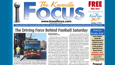 Knoxville Focus for October 7, 2013