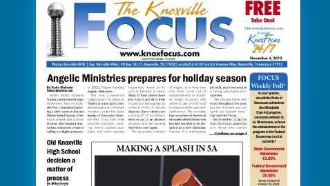 Knoxville Focus for Monday, November 4, 2013