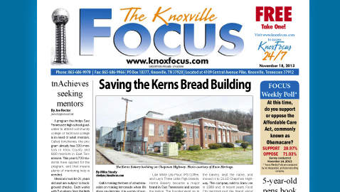 Knoxville Focus for Monday, November 18