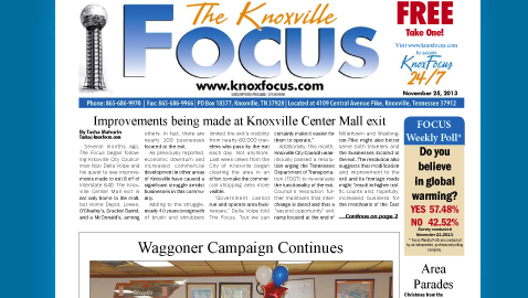 Knoxville Focus for Monday, November 25