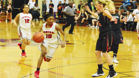 Clinton runs past Lady Bobcats 50-26