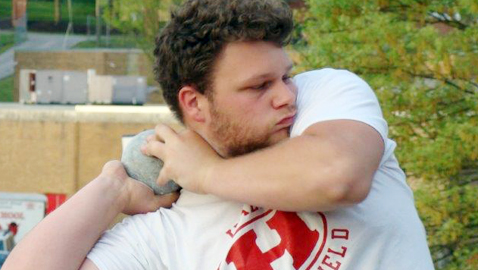 Halls shot putter shares something in common with Babe and Kobe