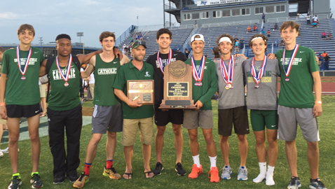 Story and Catholic boys lead local athletes in state track