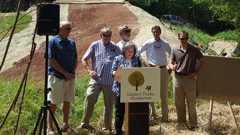 Knoxville opens Devil’s Racetrack Bike Trail