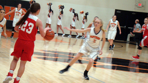 Big second half propels Lady Panthers over Halls 54-30