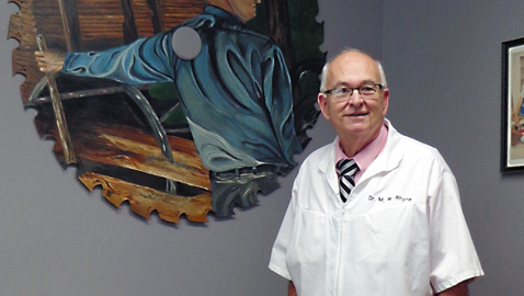 Dr. M.W. Rhyne has new location