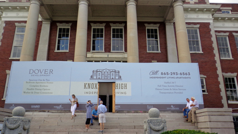 Old Knoxville High School will be 80 senior apartments