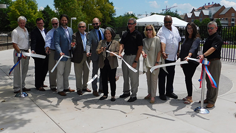 Ceremony marks the re-opening of World’s Fair Park Performance Lawn