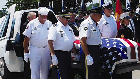Unclaimed Vietnam Veteran buried with honors