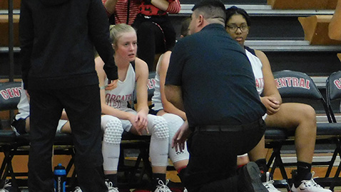 Short-handed Lady Bobcats fall to Clinton in district showdown