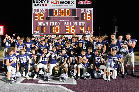 Farragut Middle School culminates perfect season with JV championship