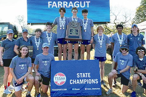 Farragut fights off sickness and wins state title