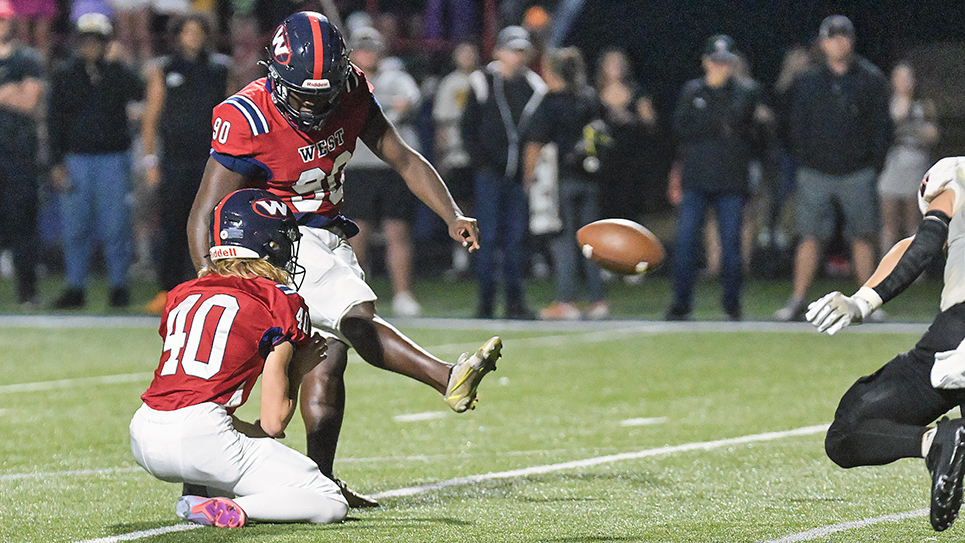 West 24, Powell 23 in OT