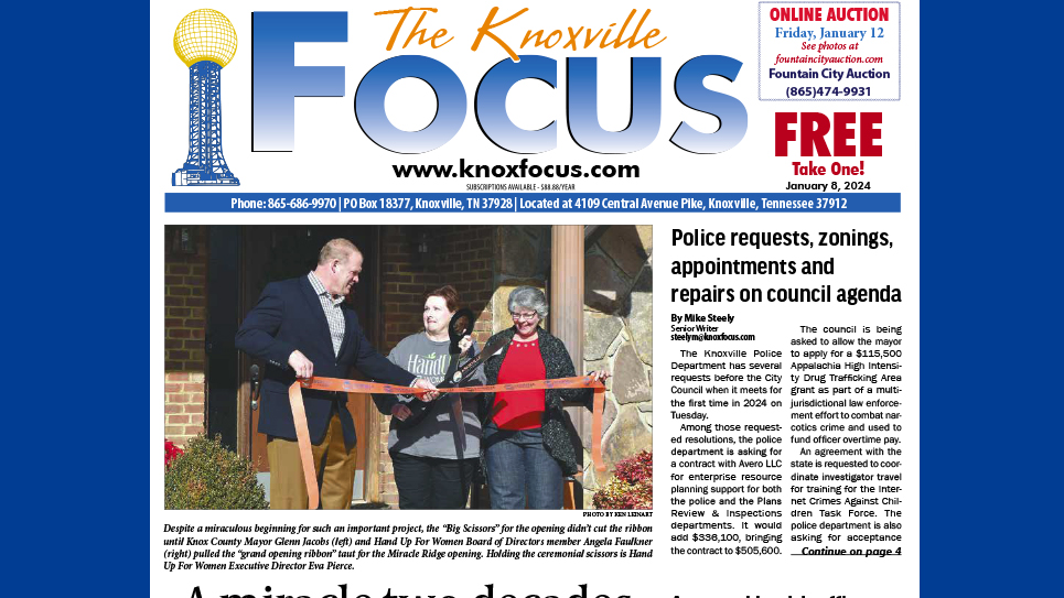 The Knoxville Focus for January 8, 2024