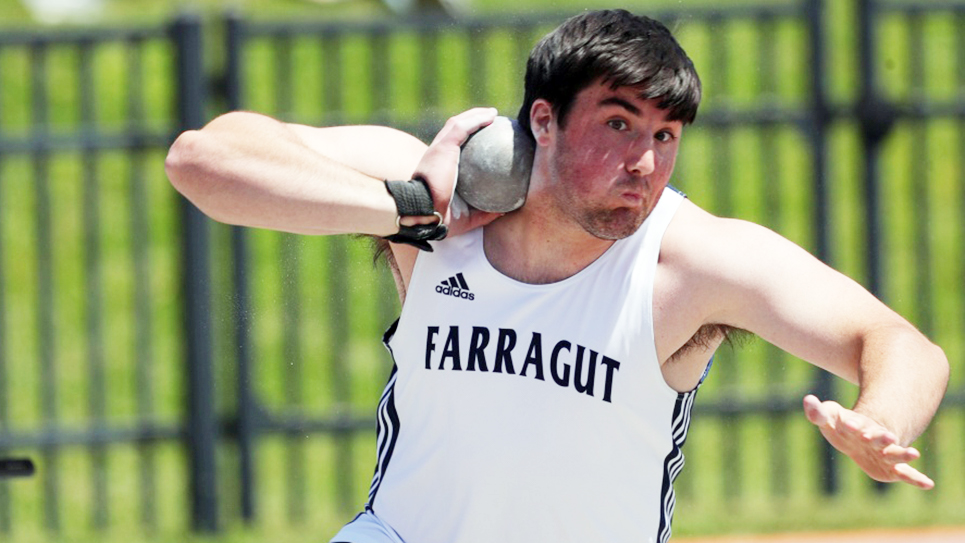 Thompson has that extra ‘oomph’ in the shot put