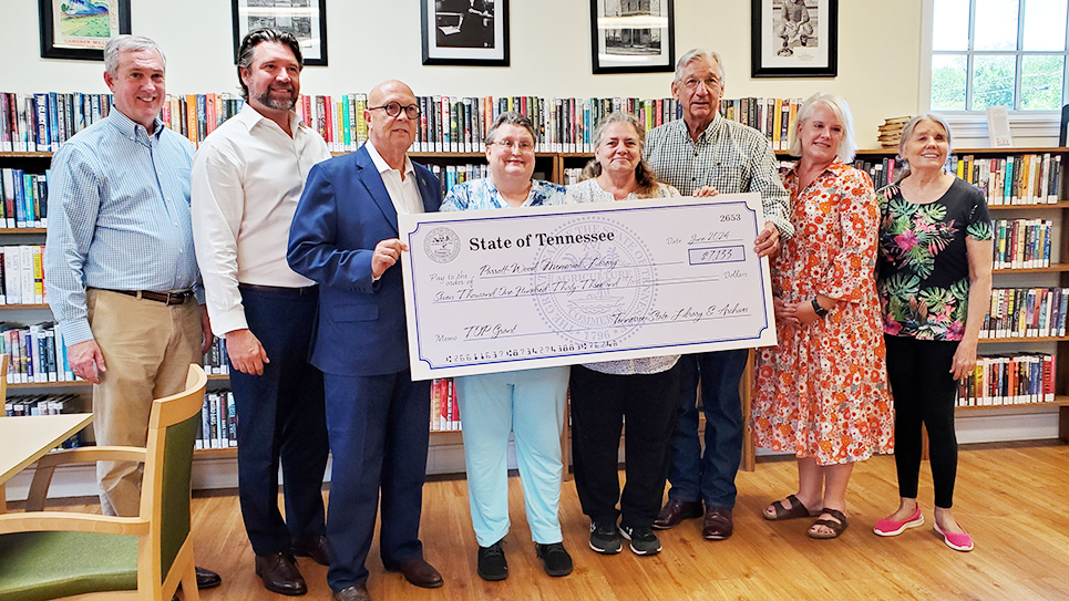 Parrott-Wood Memorial Library receives TOP grant