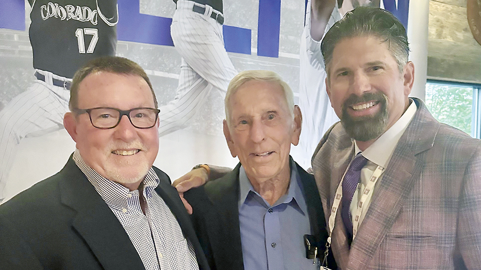 Wow! Helton makes himself at home