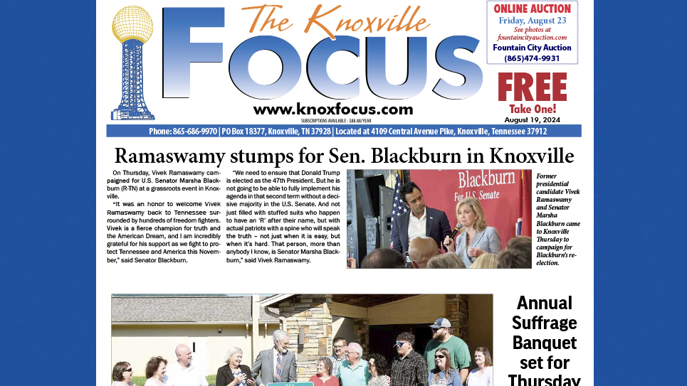 The Knoxville Focus for August 19, 2024