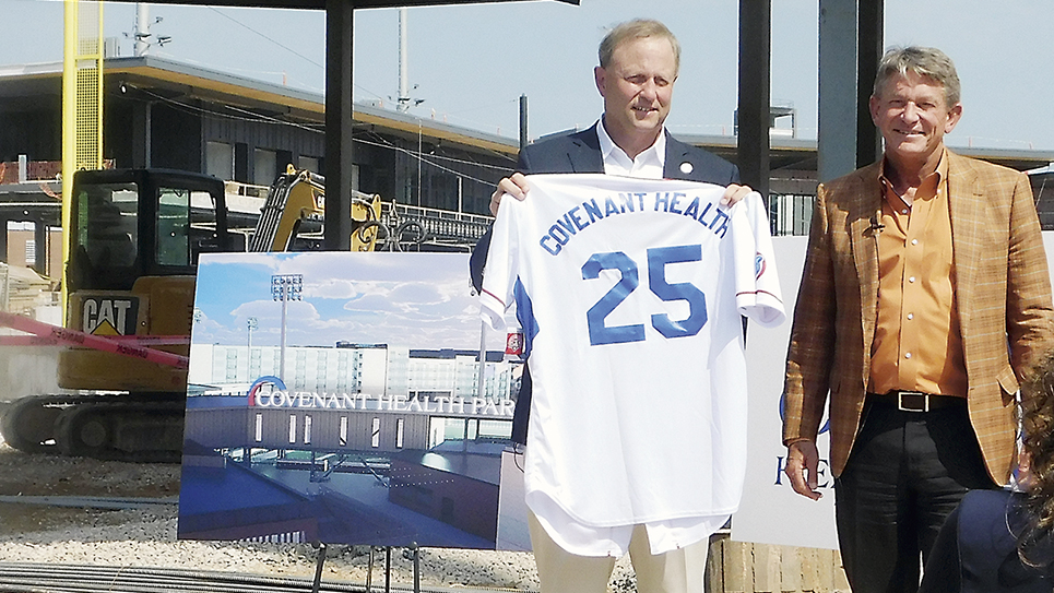 New stadium named Covenant Health Park