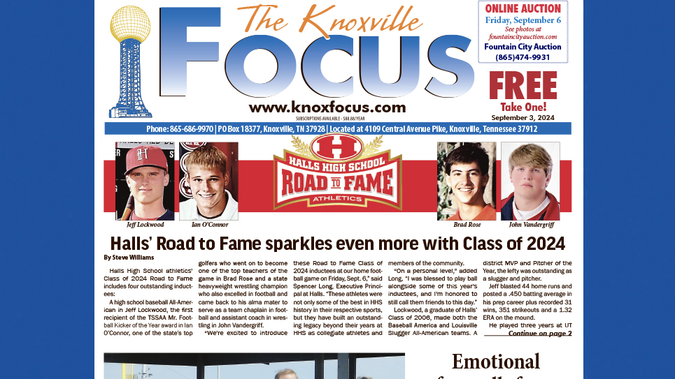 The Knoxville Focus for September 3, 2024