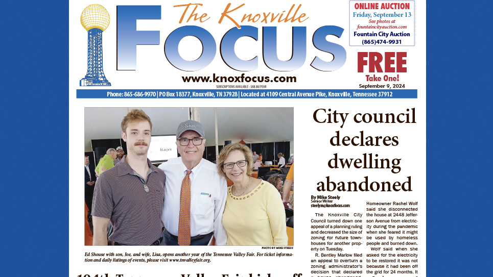 The Knoxville Focus for September 9, 2024