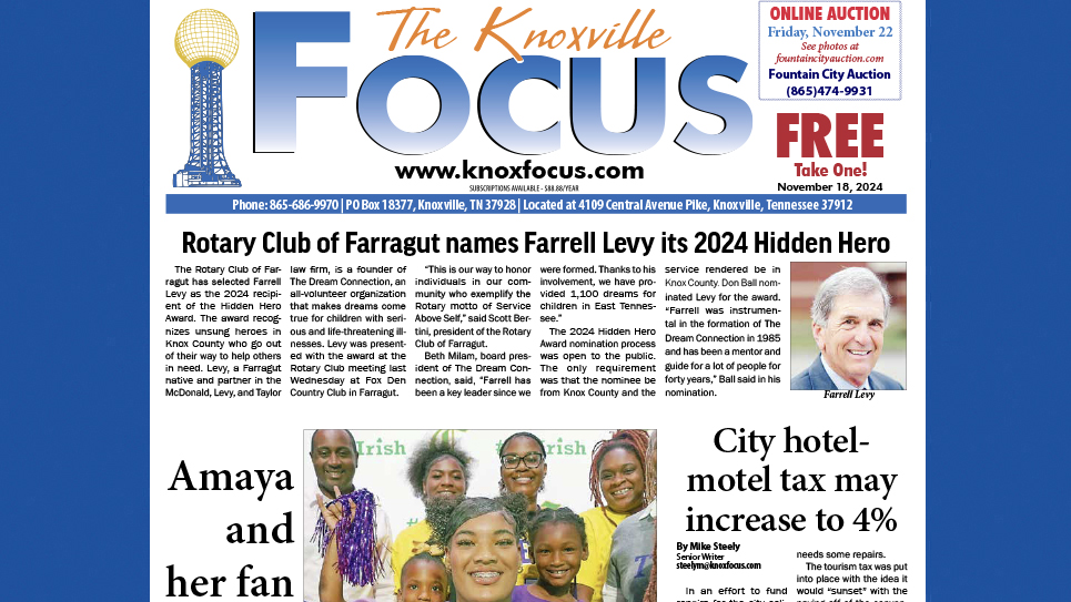 The Knoxville Focus for November 18, 2024