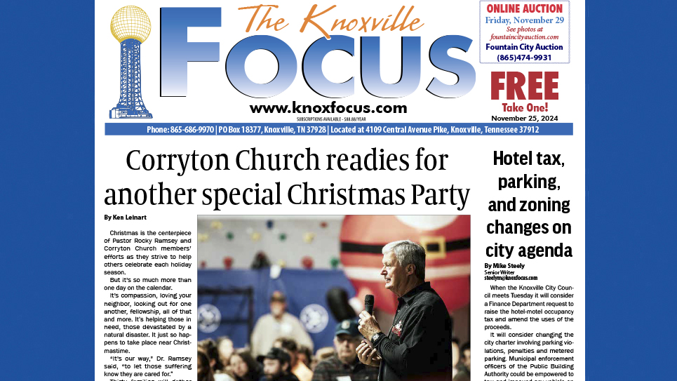 The Knoxville Focus for November 25, 2024