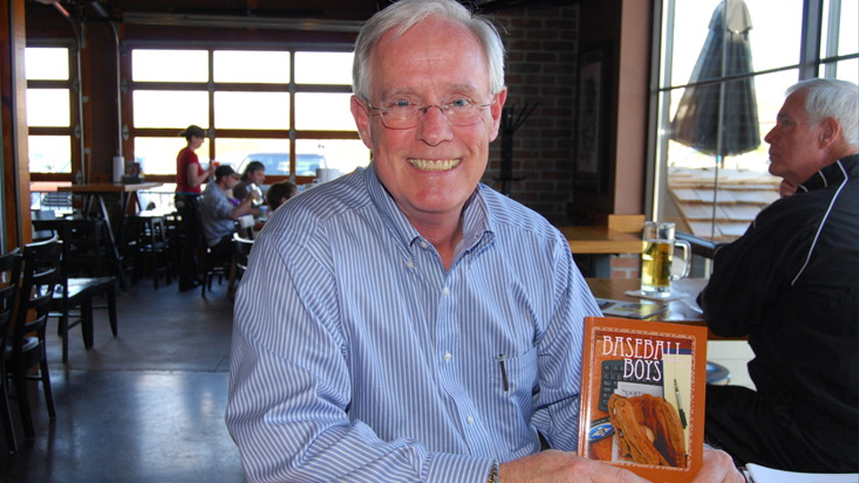 Joe R with book copy