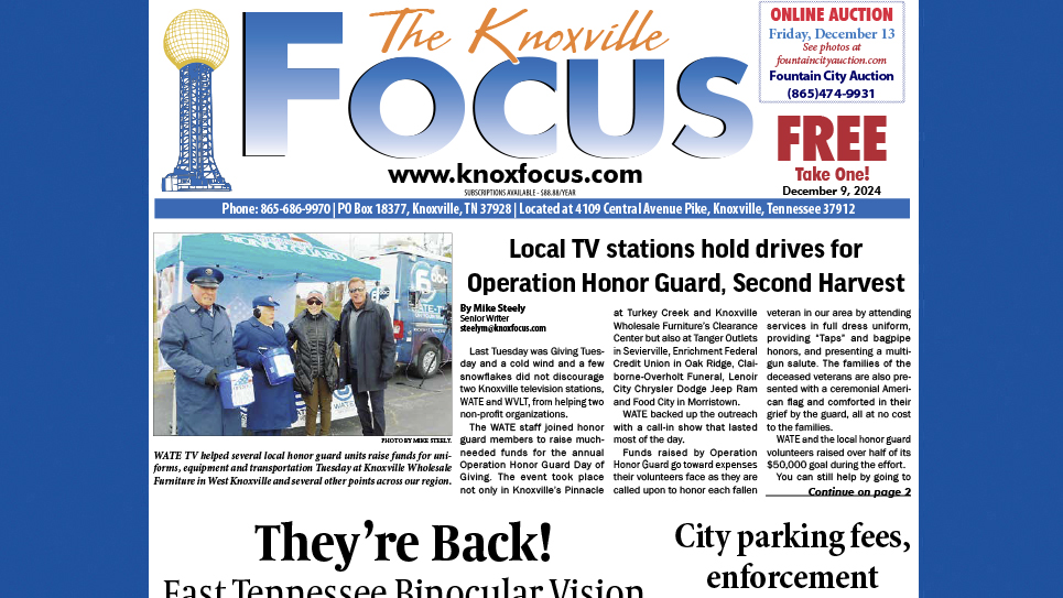 The Knoxville Focus for December 9, 2024