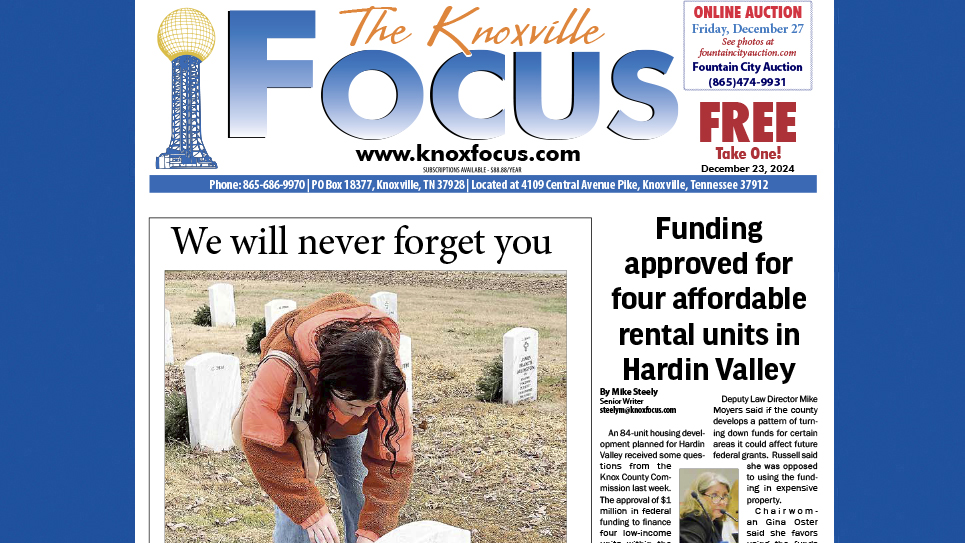 The Knoxville Focus for December 23, 2024