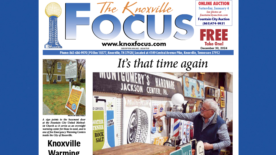 The Knoxville Focus for December 30, 2024