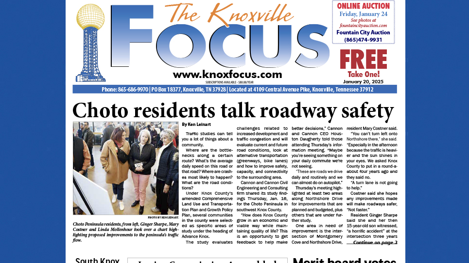 The Knoxville Focus for January 20, 2025