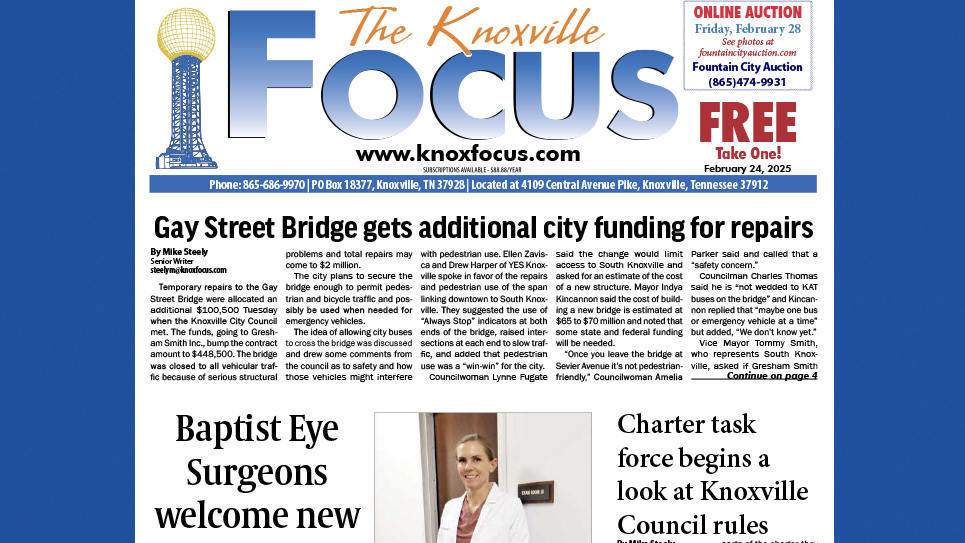 The Knoxville Focus for February 24, 2025