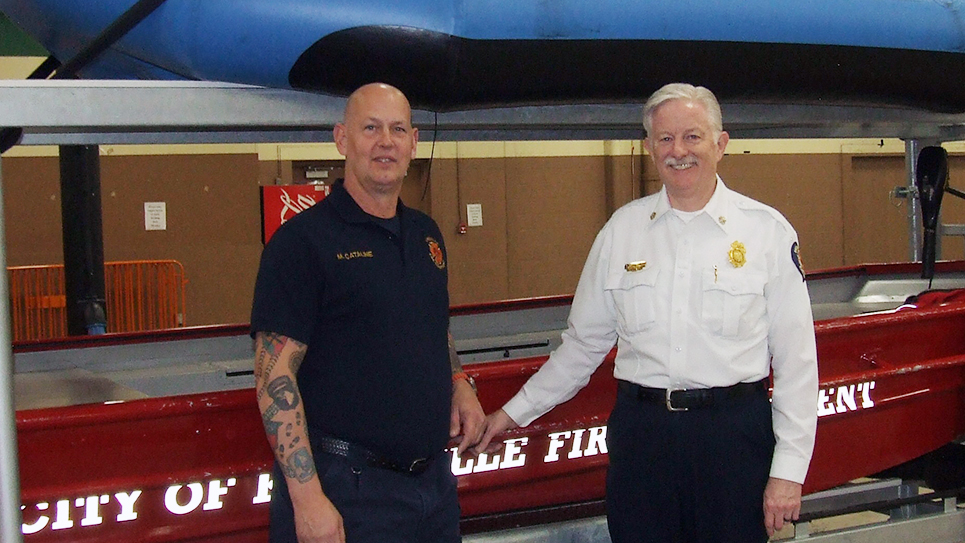 Fire department recruiting draws crowd