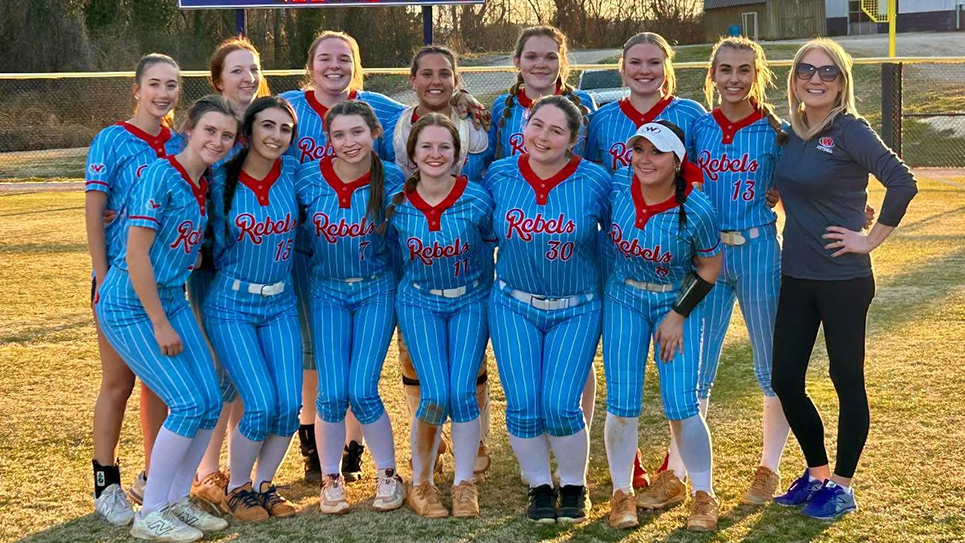Things looking up for the Lady Rebels on the softball diamond