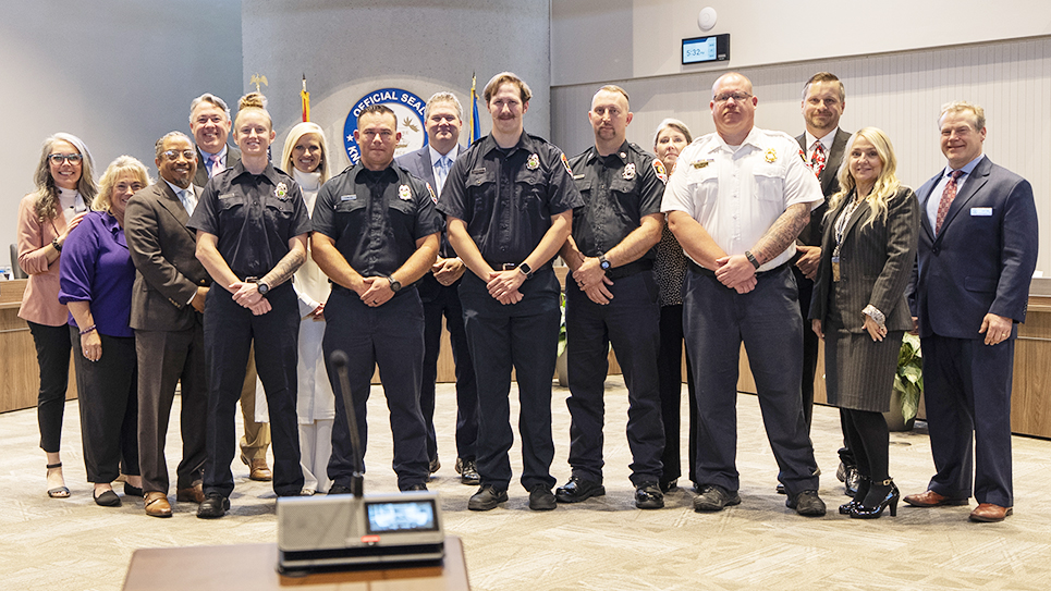 Honor ceremonies on commission agenda