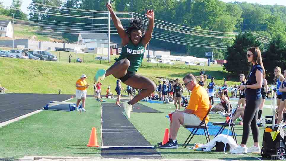 Webb’s Langham scores in the sand and relays