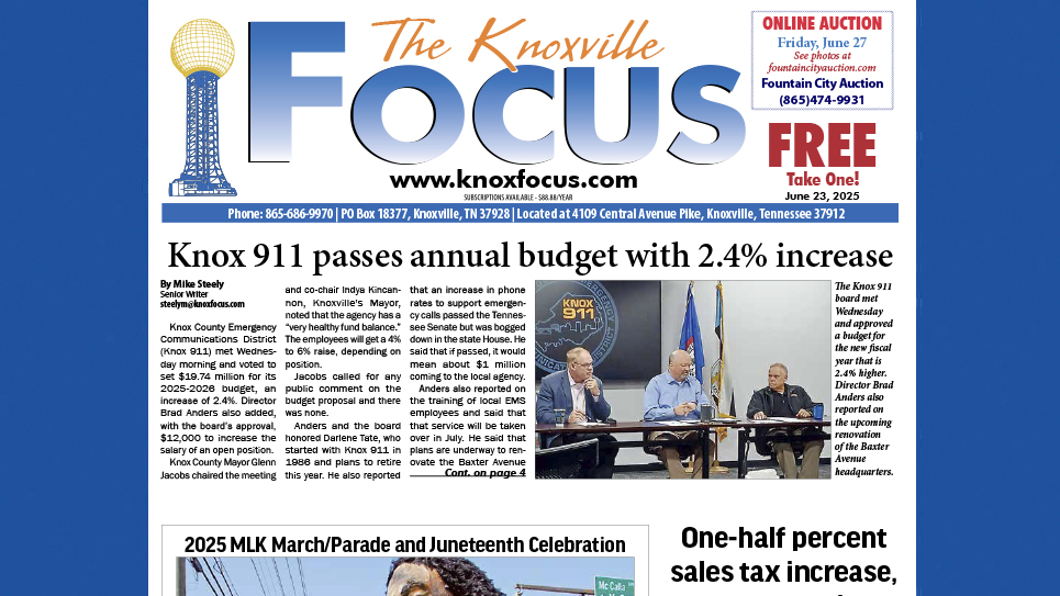 The Knoxville Focus for June 23, 2025