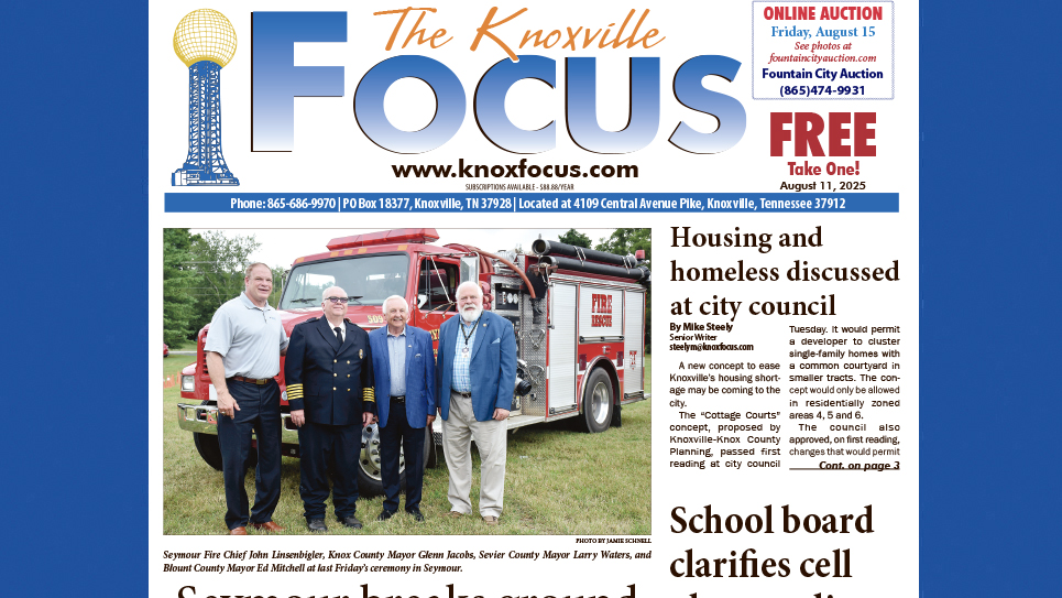 The Knoxville Focus for August 11, 2025