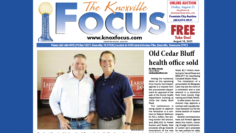 The Knoxville Focus for August 18, 2025